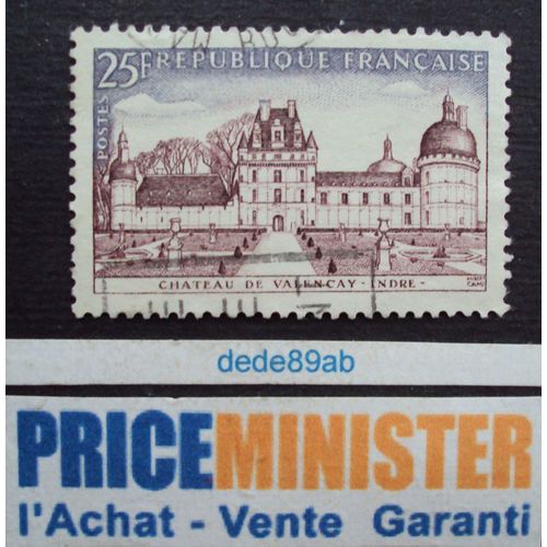 France..Le Chateau De Valencay (Indre) Oblitéré.