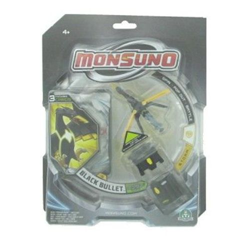 Monsuno Starter Pack : Figurine Black Bullet Et Core