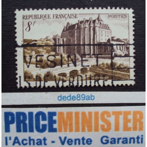 France.. Chateau De Chateaudun. Oblitéré.