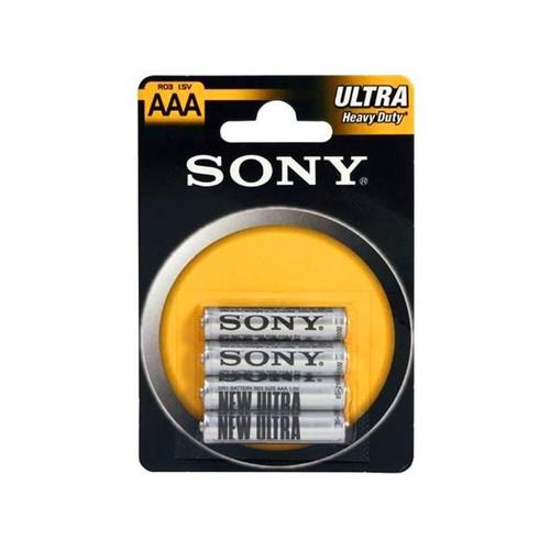 Sony Ultra R03NUB4A - Batterie 4 x AAA - Carbon Zinc