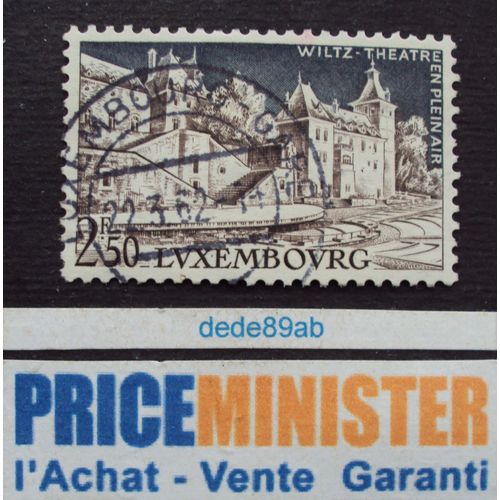 Luxembourg..Wiltz . Théâtre En Plein Air . Oblitéré.