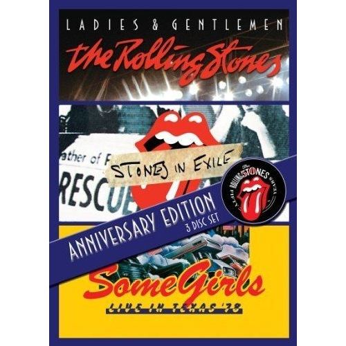 Rolling Stones Anniversary Edition 3 Dvd