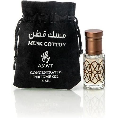 Huile Parfumée Cotton Musk Gold 6ml De Ayat Perfumes 