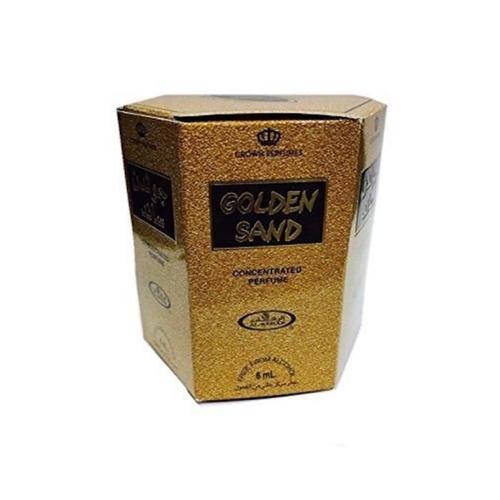 Pack De 6 Musc Parfum Al Rehab Golden Sand 6ml 100% Huile 