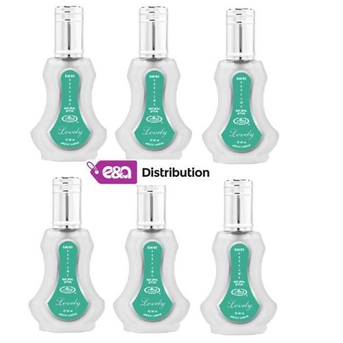 Lot De 6 Parfums Lovely De Al Rehab ? 35ml 