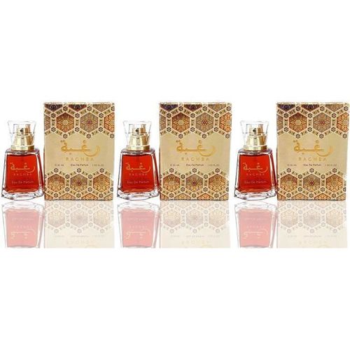 Eau De Parfum Lot De 4 Raghba Miniature 30ml Parfum De Poche Attar Arabe Unisexe Un Oud Longue Durée Vanille, Sucré 