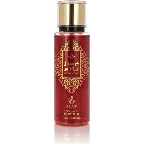 Ayat Perfumes - Brume Crystal Intense Parfumé 250ml ? Mist Pour Le Corps De Senteurs Orientales - Fabriqué En Dubai 