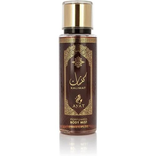 Ayat Perfumes - Brume Kalimat Parfumé 250ml ? Mist Pour Le Corps De Senteurs Orientales - Fabriqué En Dubai 