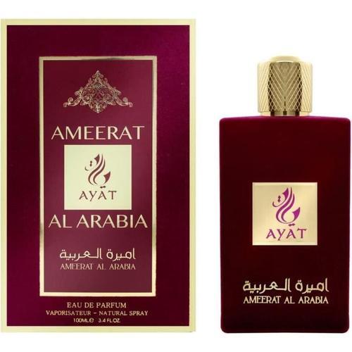 Parfum Ameerat Al Arab Princesse D'arabie De Asdaaf Eau De Parfum Femme Oud Oriental Musc Halal 100 Ml Notes: Citrons, Fleur, Fruit, 