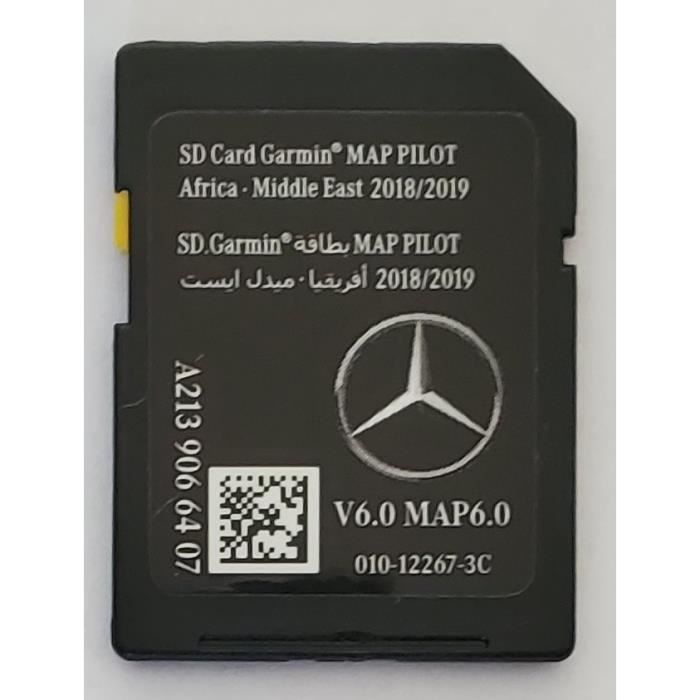 Carte SD GPS MERCEDES (Star2) GARMIN MAP PILOT Africa Middle East 2018-2019 v6 - A2139066407