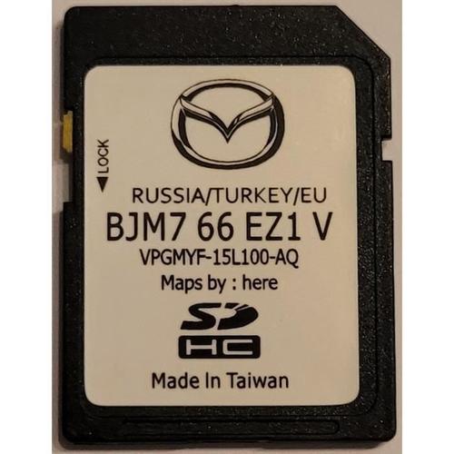 Carte Sd Gps Mazda Connect Europe-Turquie-Russie 2023 (Bjm766ez1v) - (Base De Données Cartographique Q4.2020)