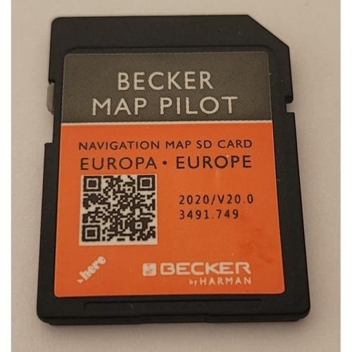 Carte SD GPS Mercedes Becker Map Pilot - Europe v20 2020 - (BE9077, M013, M041, M045, M046, M050, M051)