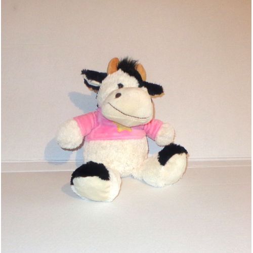 Vache Toute Douce Doudou Peluche Sandy(36cm)
