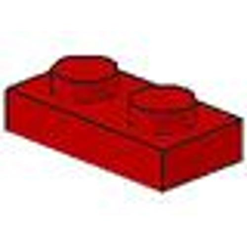 Accessoires Lego Plaque Rouge 1x2