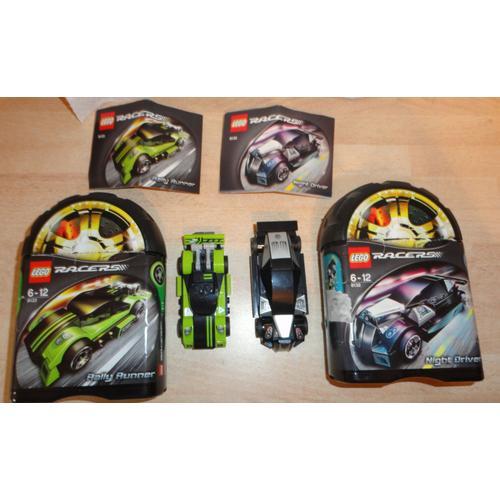 Lot De 2 Legos Racers N ° 8132 + N° 8133 : Rally Runner + Night Drive