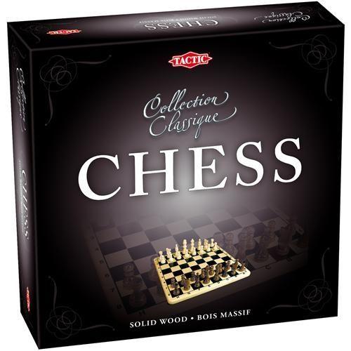 Coffret Échecs En Bois