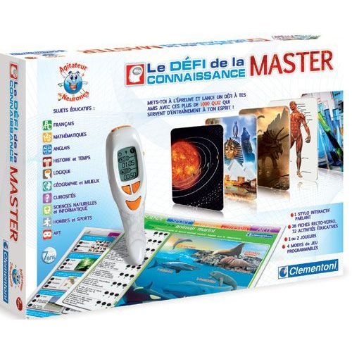 Clementoni - Le Défi De La Connaissance - Master - Dès 7 Ans