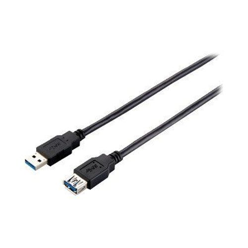 Equip - Rallonge de câble USB - USB type A (M) pour USB type A (F) - USB 3.0 - 2 m - noir