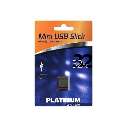 Cle USB 2.0 BestMedia Platinum HighSpeed Mini USB Stick 32Go Vert