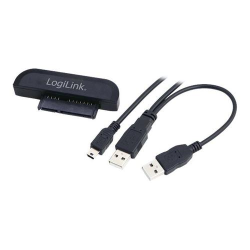 LogiLink - Adaptateur série - USB, mini USB type B (M) pour SATA