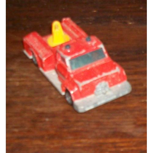 Lesney Matchbox N°13 Snorkel Fire Engine De 1977  Au 1/76 Eme De 1978-Matchbox