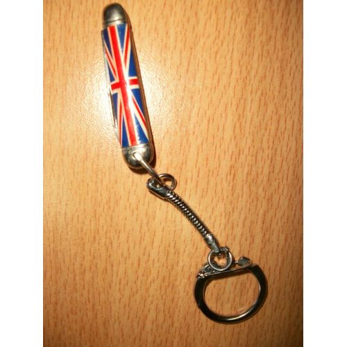 Porte clé clés clefs couteau - souvenir d'Angleterre