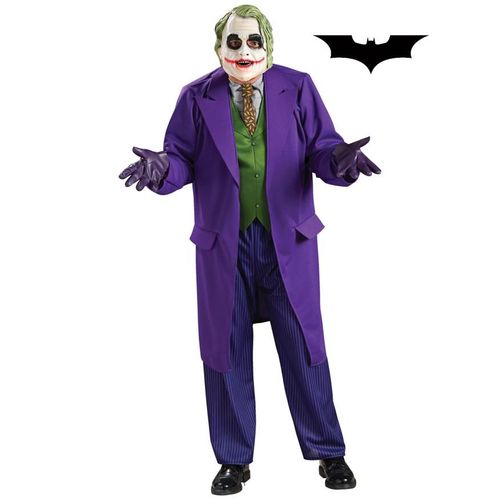 Déguisement Joker Luxe (Batman The Dark Knight) - Adulte (Standard - Taille Unique Jusqu'au 50)
