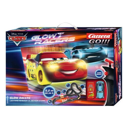 Carrera Go!!! 62559 Coffret Disney Cars Glow Racers