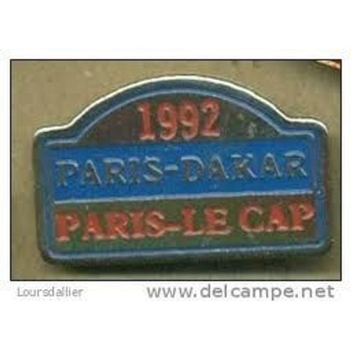 Pins Paris-Dakar 1992