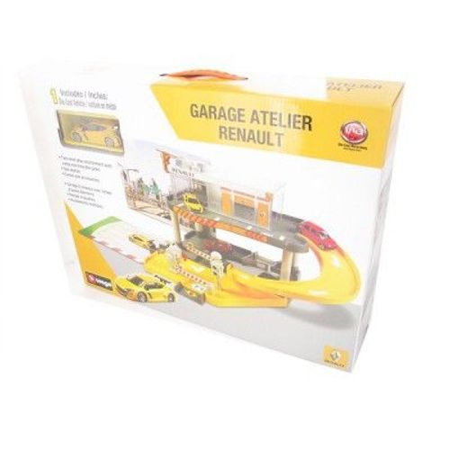 Garage Atelier Renault 2 Niveaux Avec Un Modèle Réduit