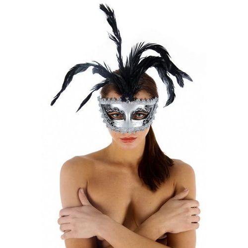 Masque Vénitien Nessun Dorma, Gris