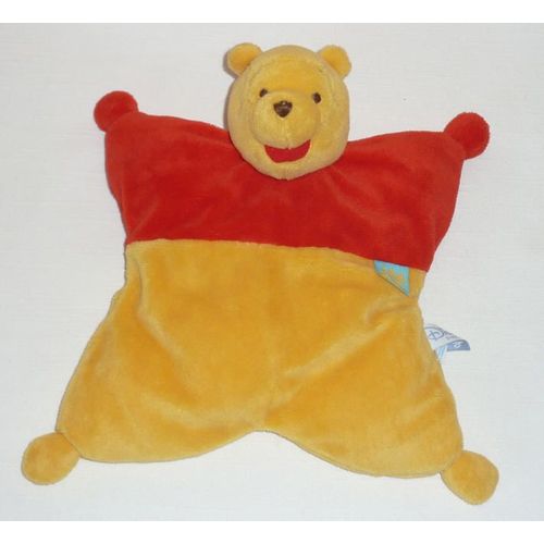 Doudou Winnie The Pooh Semi Plat Rembourre Disney Baby Nicotoy