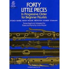 Moyse Forty Little Pieces In Progressive Order For Beginner Flautists