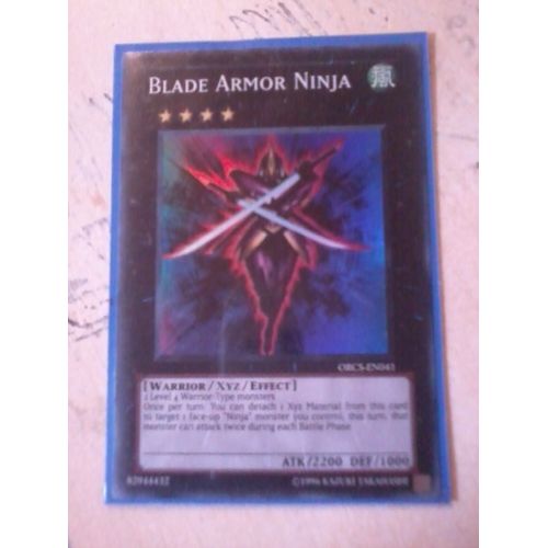 Orcs-En041 Blade Armor Ninja Super Rare Anglais