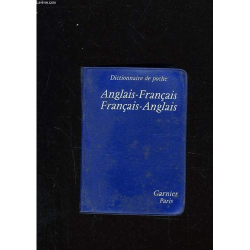Dictionnaire De Poche Anglais-Francais Et Francais-Anglais