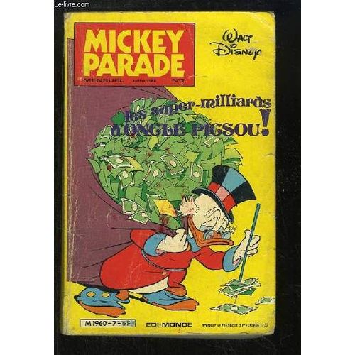 Mickey Parade N°7 : Les Super-Millards D'oncle  Picsou !