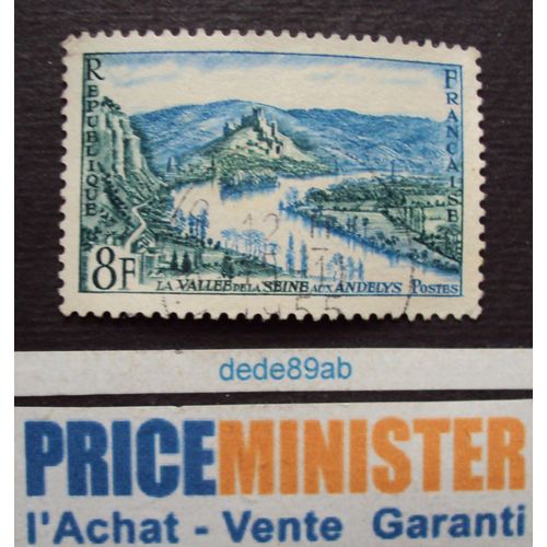 France..La Vallée De La Seine Aux Andelys (Eure) & Les Ruines Du Château Gaillard. Oblitéré.