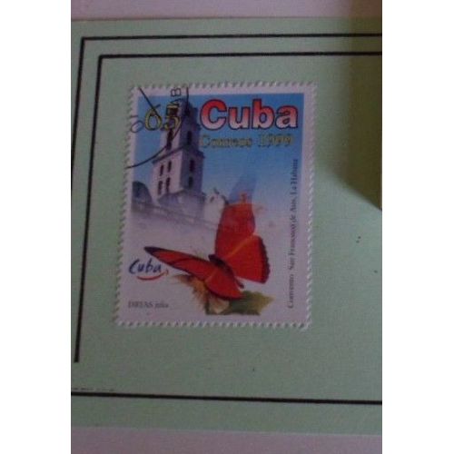 Cuba  Timbre Oblitéré