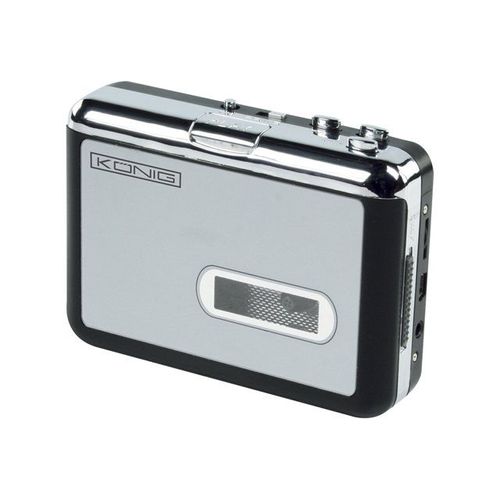 König HAV-CA10 - Lecteur de cassette - argenté(e)