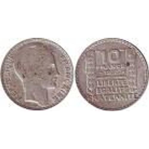 Pièces D'argent 10 Francs Turin - 1932