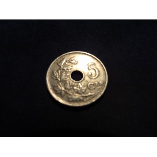 Belgie 5 Cmes,1925