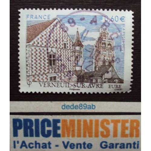 France.. Verneuil-Sur-Avre (Eure) Oblitéré.