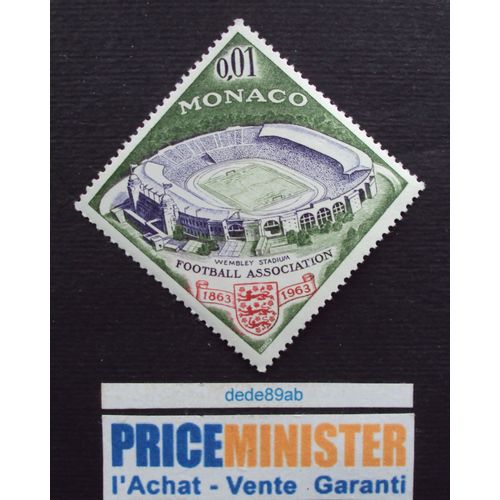 Monaco..Wembley Stadium.Football Association.(1863-1963) Neuf (Avec Gomme)