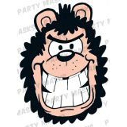 Masque Carton Celebrites Gnasher