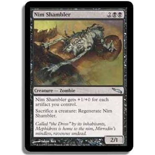 Nim Shambler Mirrodin Unco Vo