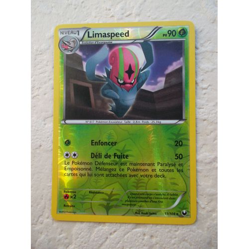 Limaspeed 11/108 - Reverse - Explorateurs Obscurs - Rare -
