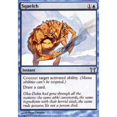 Squelch Guerriers De Kamigawa Unco Vo