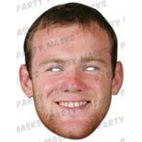 Masque Carton Celebrites  Wayne Rooney
