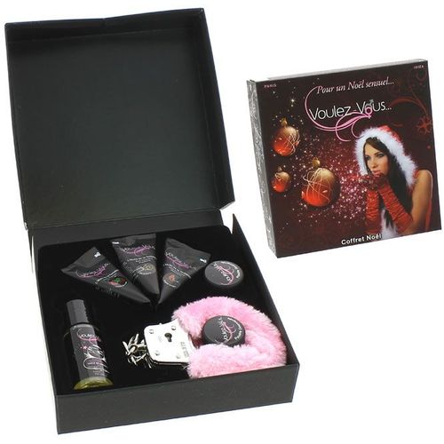 Coffret De Massage Noel Avec Menottes