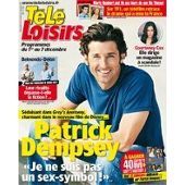 Tele Loisirs Patrick Dempsey Grey's Anatomy2p/ Courteney Cox 1p/ Tokio Hotel 1p/ Bigard 1p/ Rachel Legrain Trapani Miss France 1p/ Belmondo & Alain Delon 1.5p/  1135